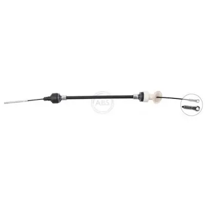 Cable de accionamiento, accionamiento del embrague A.B.S. K23990 Tendencia